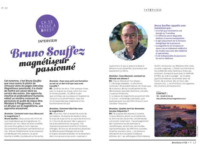 interview Magazine brestoise #25